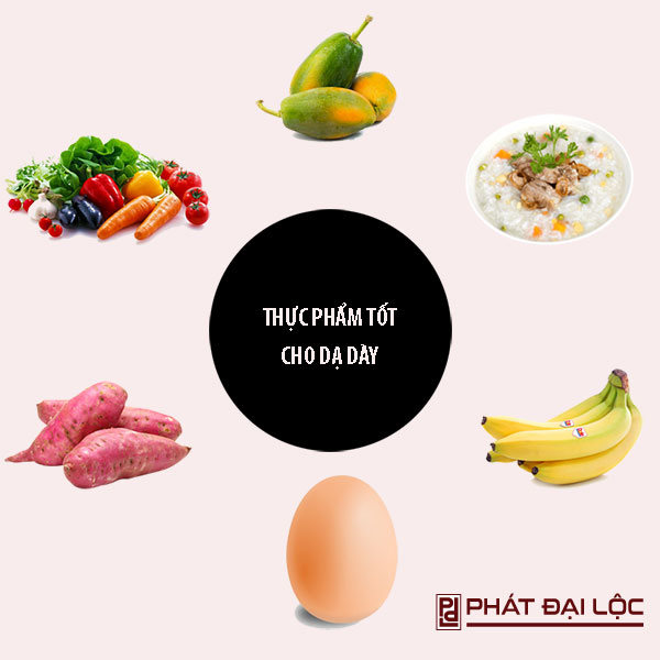 Thực phẩm tốt cho dạ dày nên ăn