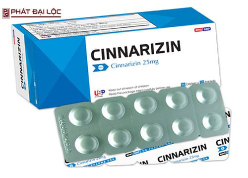 Thuốc giảm đau Cinnarizin