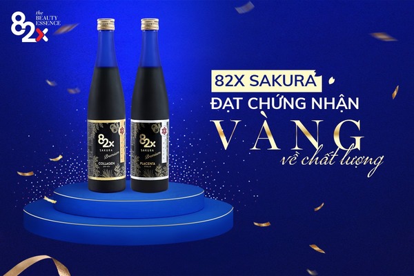 Nước uống tinh chất nhau thai Placenta 82X Sakura Premium Nhật Bản
