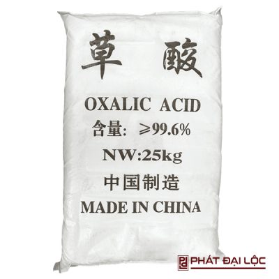 Axit Oxalic – C2H2O4 – Acid Oxalic 99,6%, Trung Quốc, 25kg