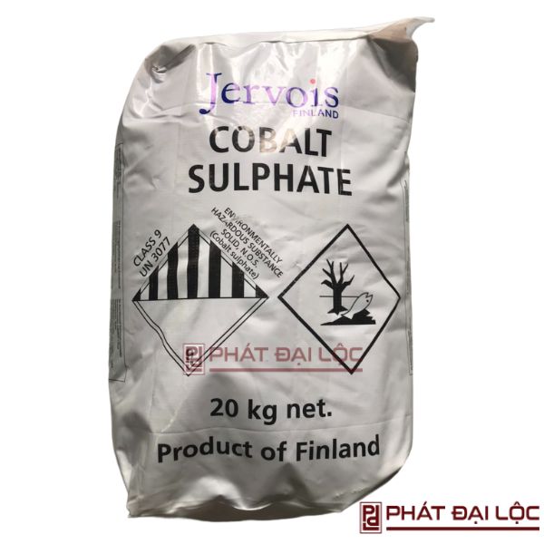 Cobalt sulphate heptahydrate CoSO4.7H2O 98%, Phần Lan, 25kg/bao