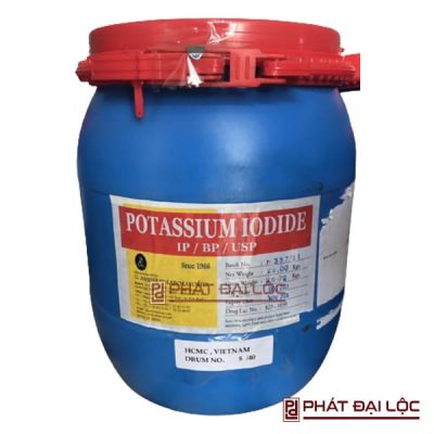 Potassium iodide 99% KI, Ấn Độ, 25kg/thùng