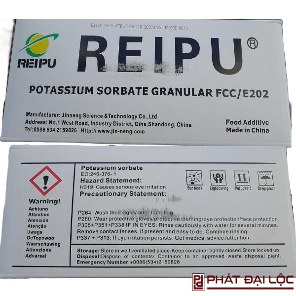 Potassium Sorbate E202
