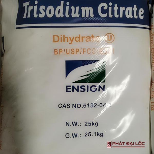 Sodium Citrate (E331) – Na3C6H5O7