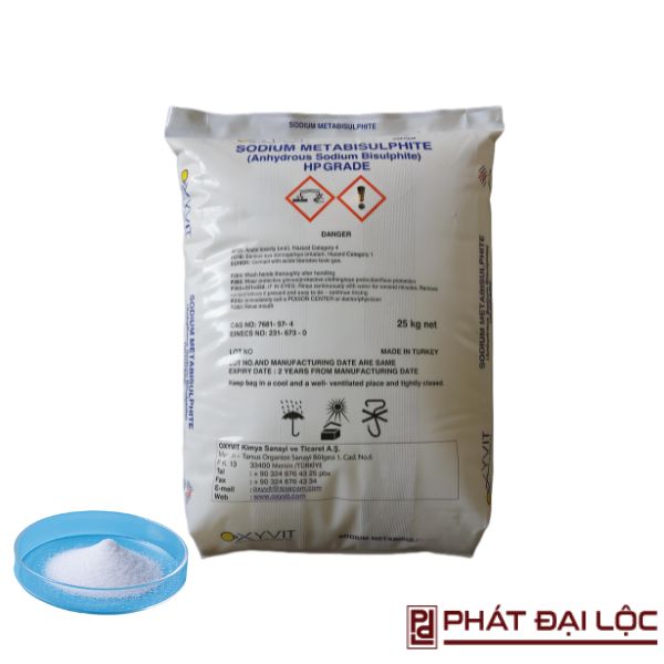 Sodium Metabisulfite (SBS) – phụ gia tẩy trắng