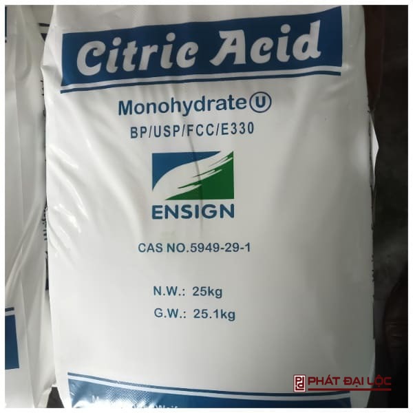 Acid Citric Monohydrate (E330) C6H8O7