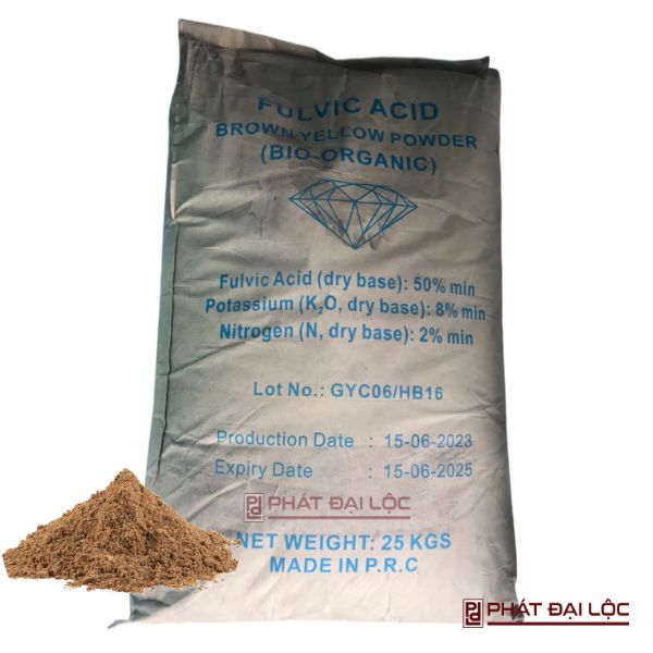 Phân bón Axit Fulvic 95% (Fulvic Acid)