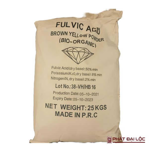 Phân bón Axit Fulvic 50% – 70% – 90% (Fulvic Acid)