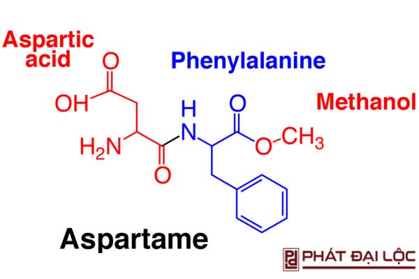 Công thức hóa học : Aspartame 