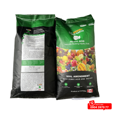 Phân bón kích rễ Humic Acid – Axit Humic Canada – Bao 20kg